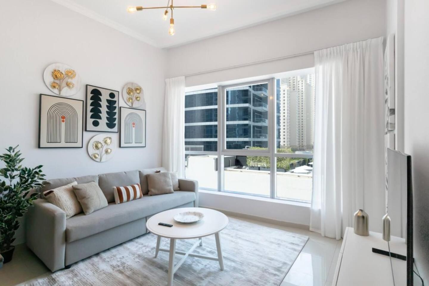 Luxurious 1 Bedroom Apartment In The Dubai Marina! Eksteriør bilde