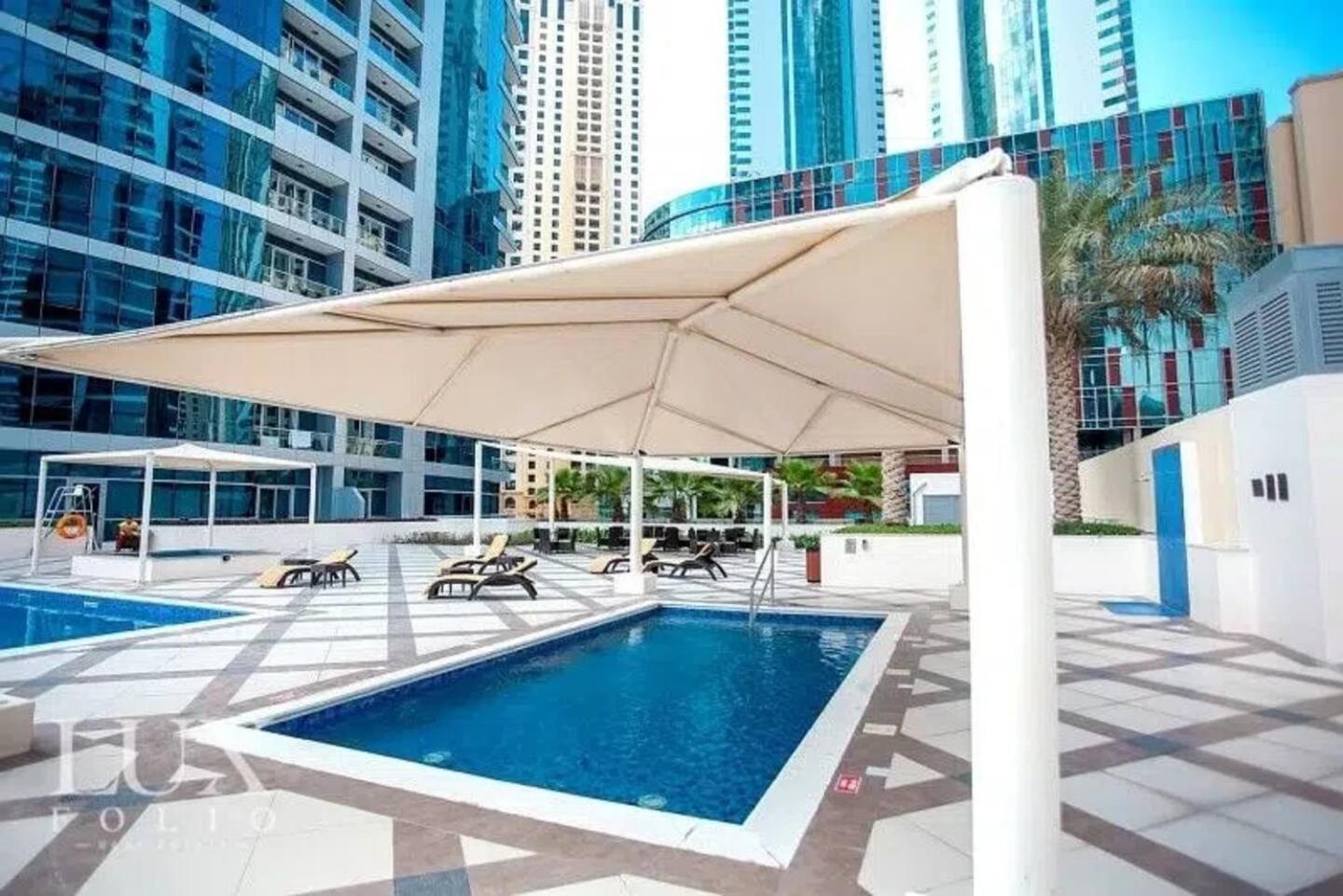 Luxurious 1 Bedroom Apartment In The Dubai Marina! Eksteriør bilde