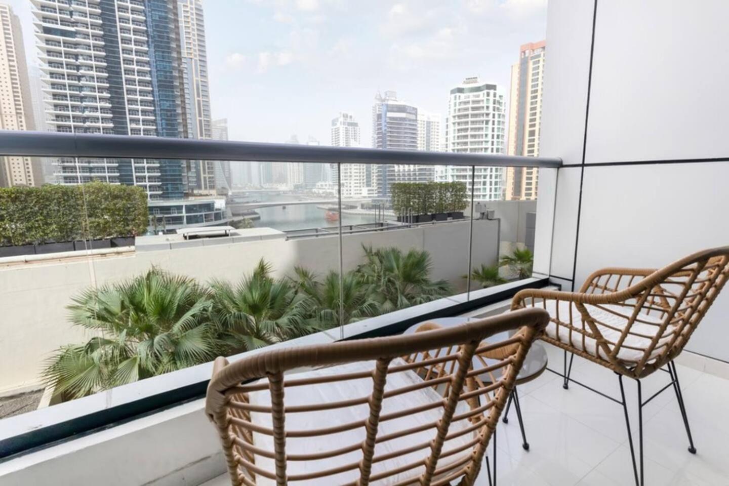 Luxurious 1 Bedroom Apartment In The Dubai Marina! Eksteriør bilde